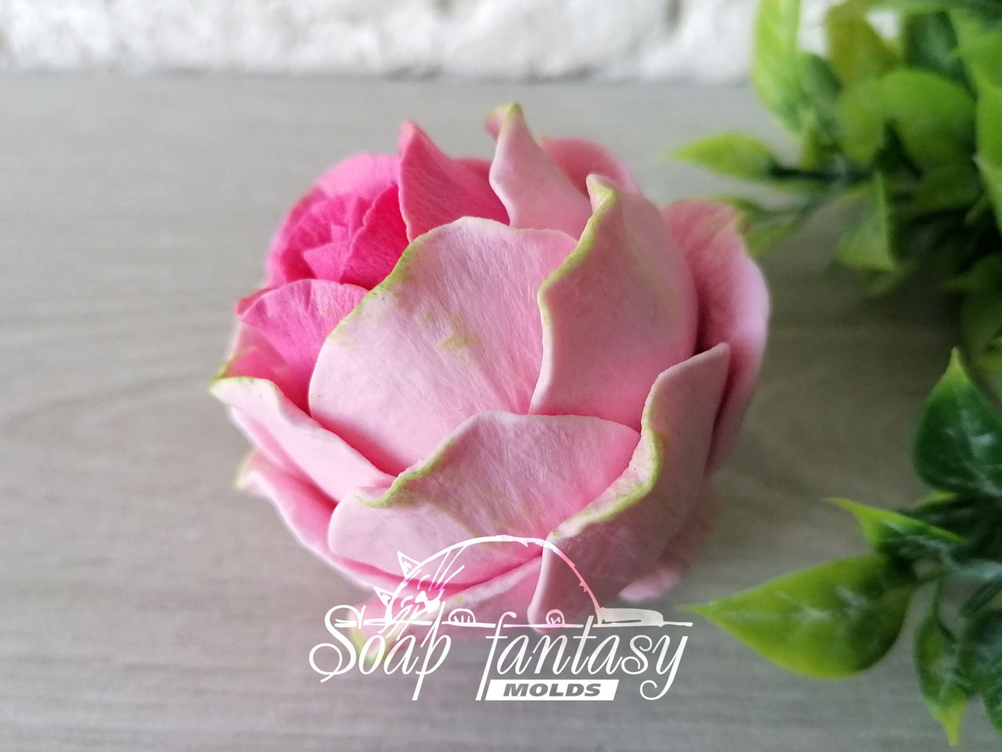 Rose "Iguazu" silicone mold for soap making