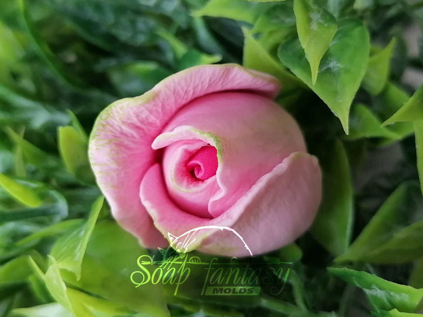 Rose bud "Iguazu" silicone mold for soap making