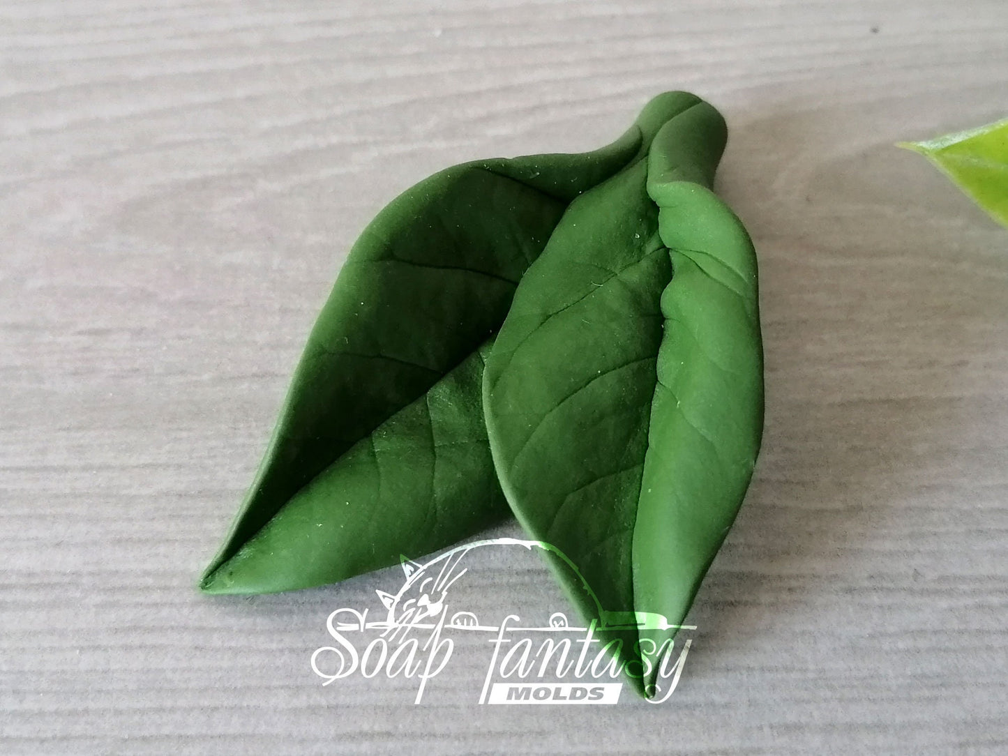 Lilac leaf silicone mold for soap making