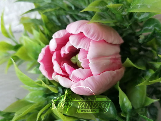 Tulip "Sweetheart" Silicone Soap Mold - for soap making, Craft & Hobby