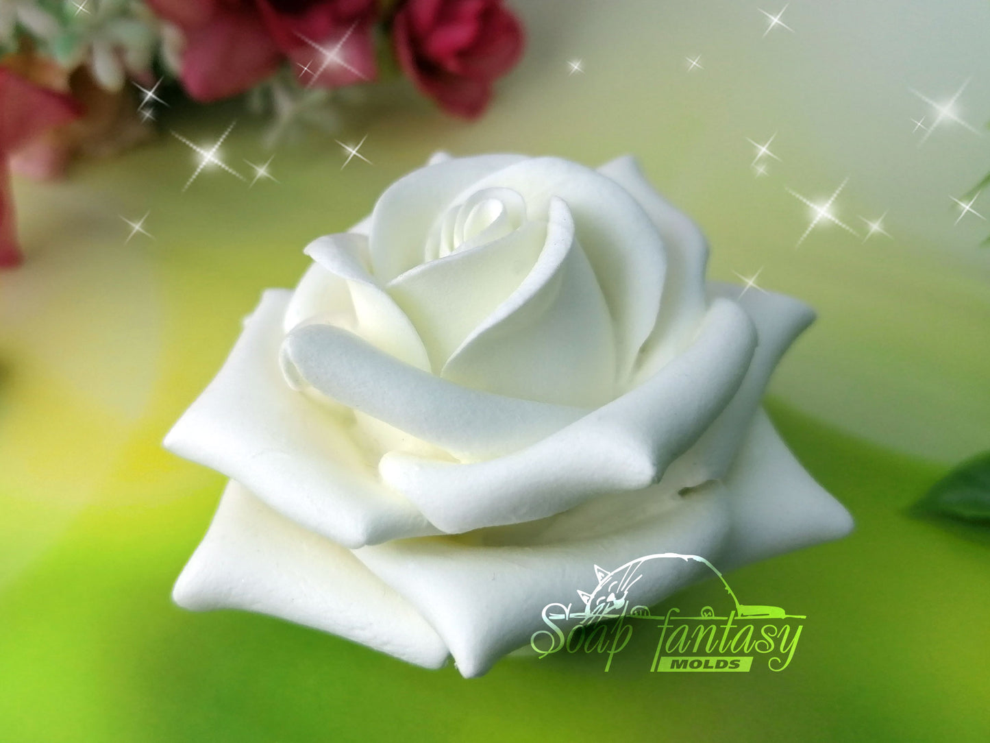 Sophie rose silicone mold for soap making