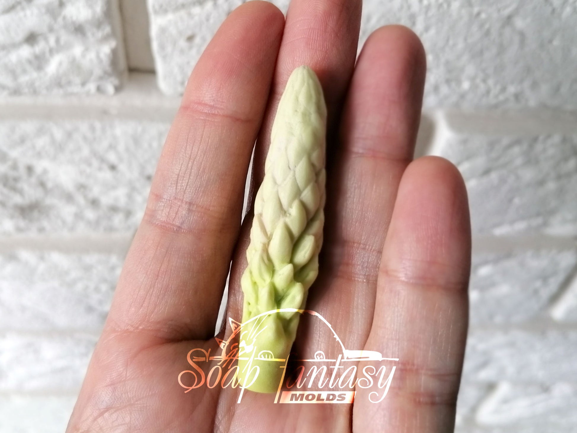 Wisteria Bud silicone mold for soap and candle making