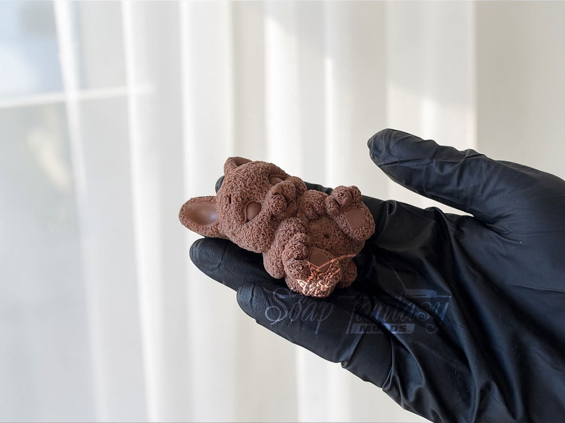 Easter Bunny Chocolate Mold – Rabbit Silicone Mold for Chocolate Figurines, Fondant, Sugar Paste – Bunny on the back