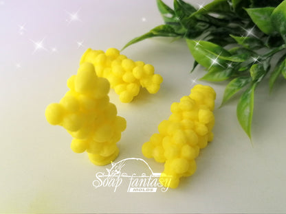 Mimosa mini (bouquet inserts) silicone mold for soap making