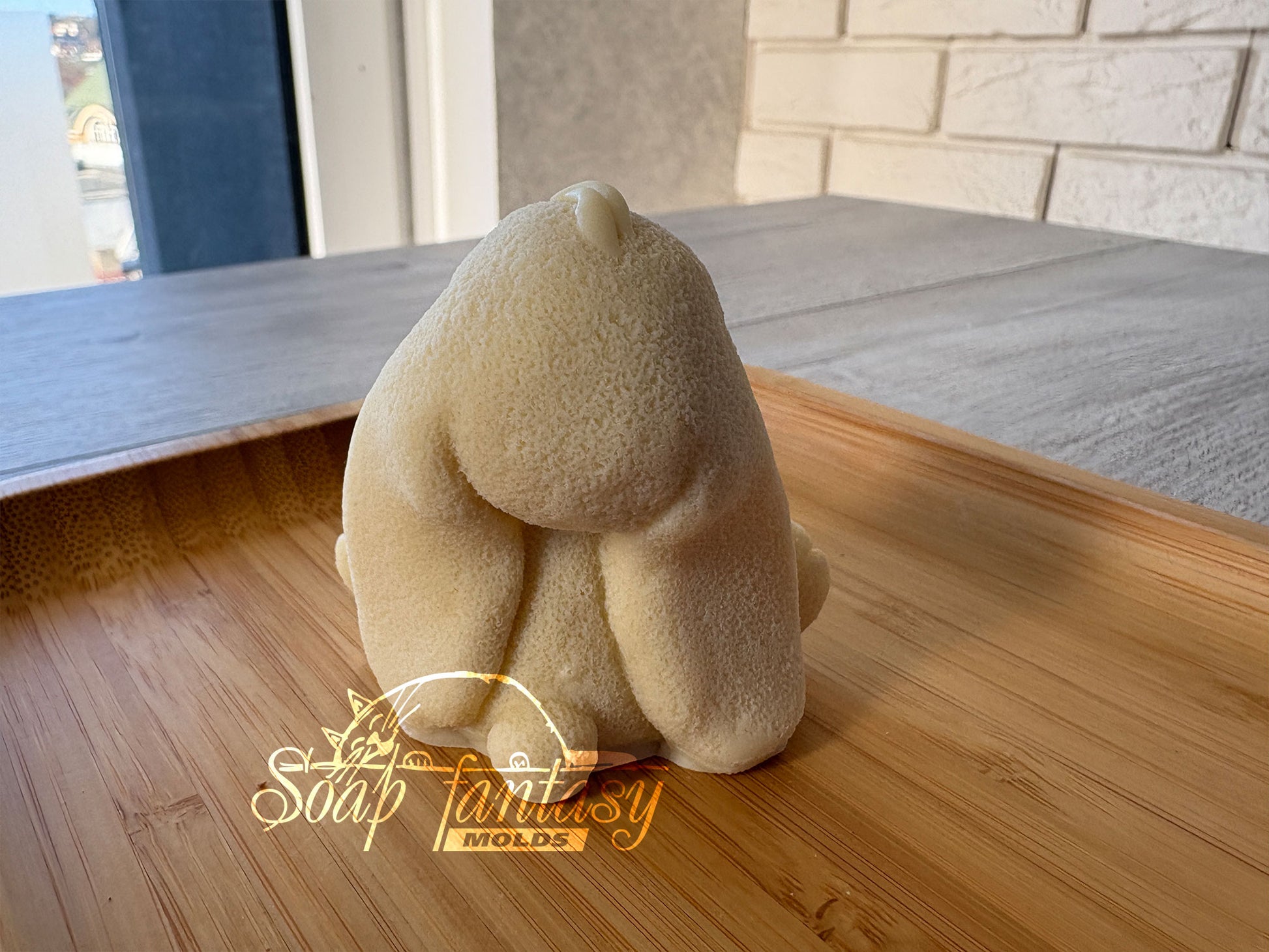 3D Easter Bunny Chocolate Mold, Rabbit Silicone Mold, Food Grade Mold for Chocolate & Fondant