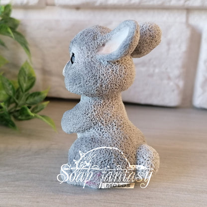 Easter bunny silicone mold for soap making