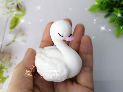 The Swan Princess silicone mold for soap making