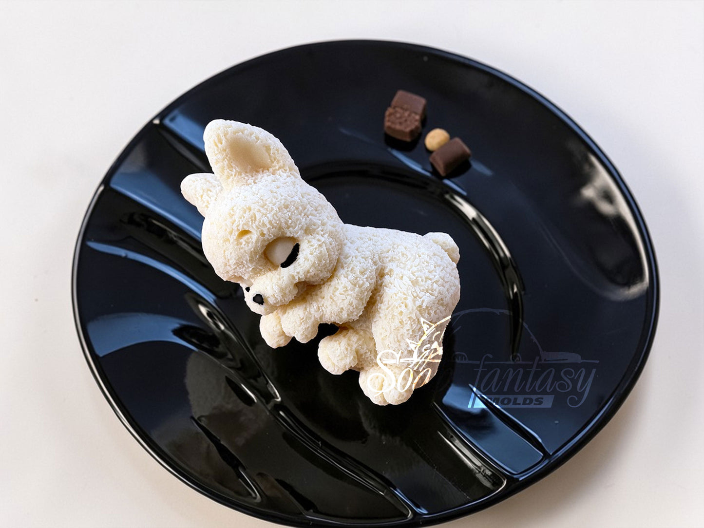 Mini Easter Bunny Chocolate Mold – 3D Silicone Rabbit for Candy & Fondant, Small Dessert Mold