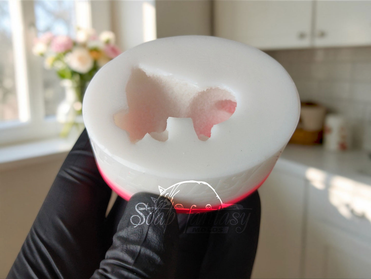 Mini Easter Bunny Chocolate Mold – 3D Silicone Rabbit for Candy & Fondant, Small Dessert Mold