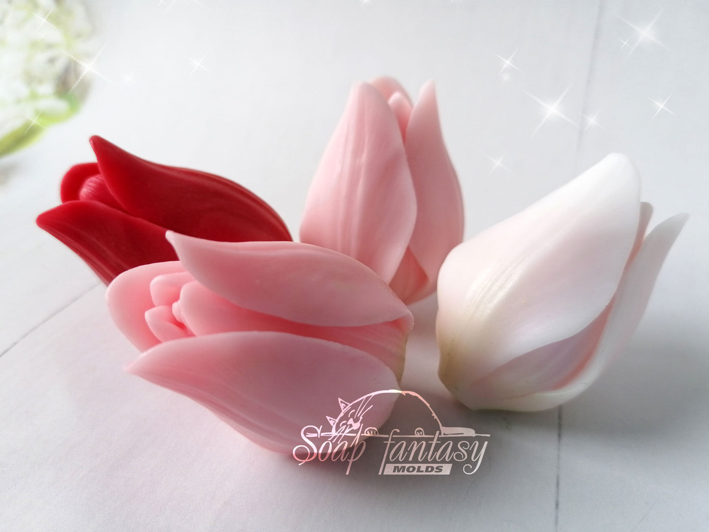 Tulip "Montreal" silicone mold for soap making