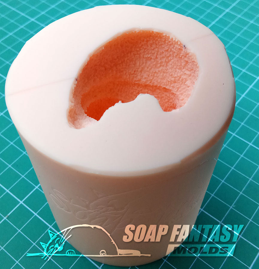 Panda bear silicone mold for soap making