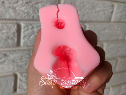 Mini muscari armeniacum valerie finnis silicone mold for soap making