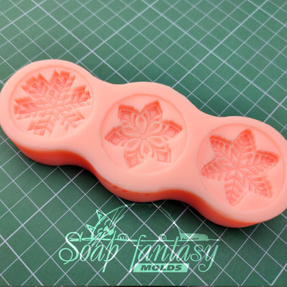 Knitted mittens silicone mold for soap making