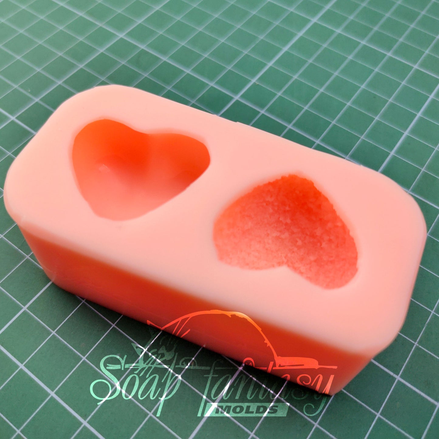 Knitted mittens silicone mold for soap making