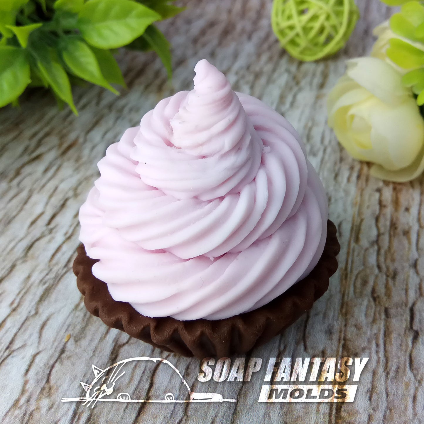 Cupcake (mini) silicone mold for soap making