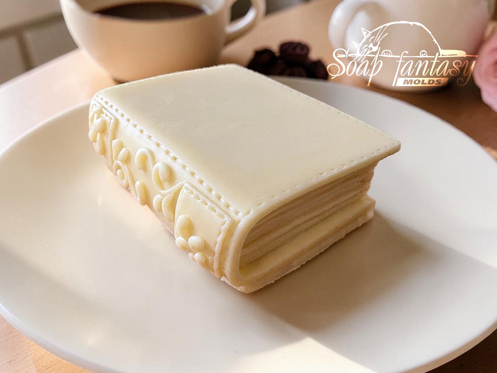 The Book Chocolate Mold – Food Grade Silicone Mold for Zephyr Marshmallow, Chocolate & Desserts
