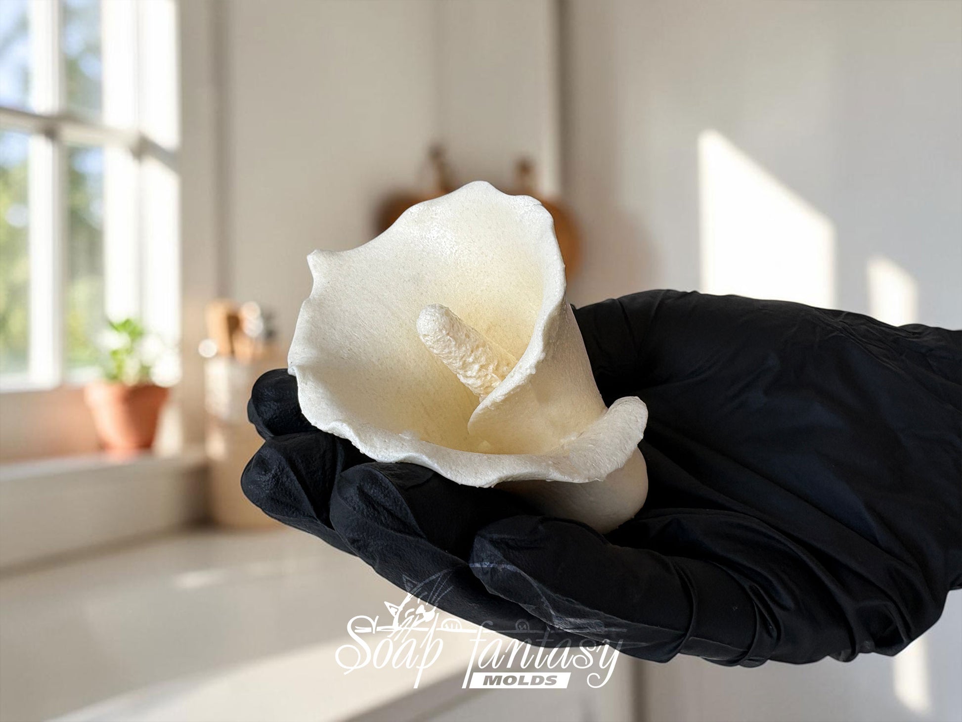 Calla Lily Silicone Mold for Marshmallow Flowers, Marshmallow Calla Mold, Food Grade Mold