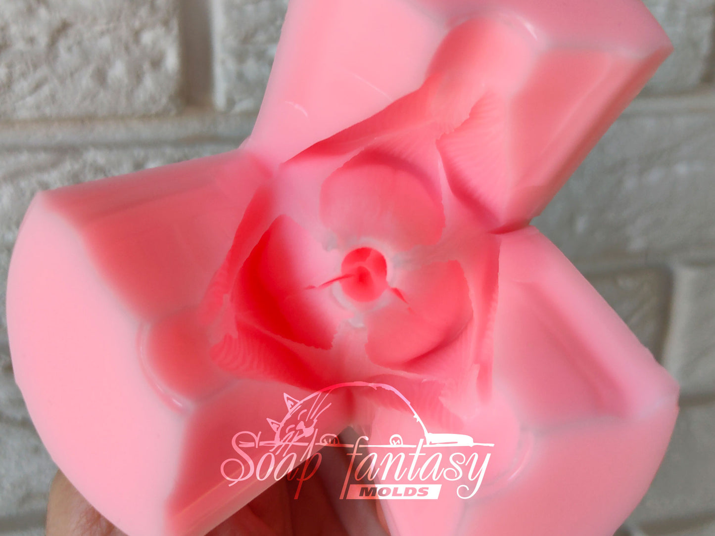 Tender crocus silicone mold for soap making
