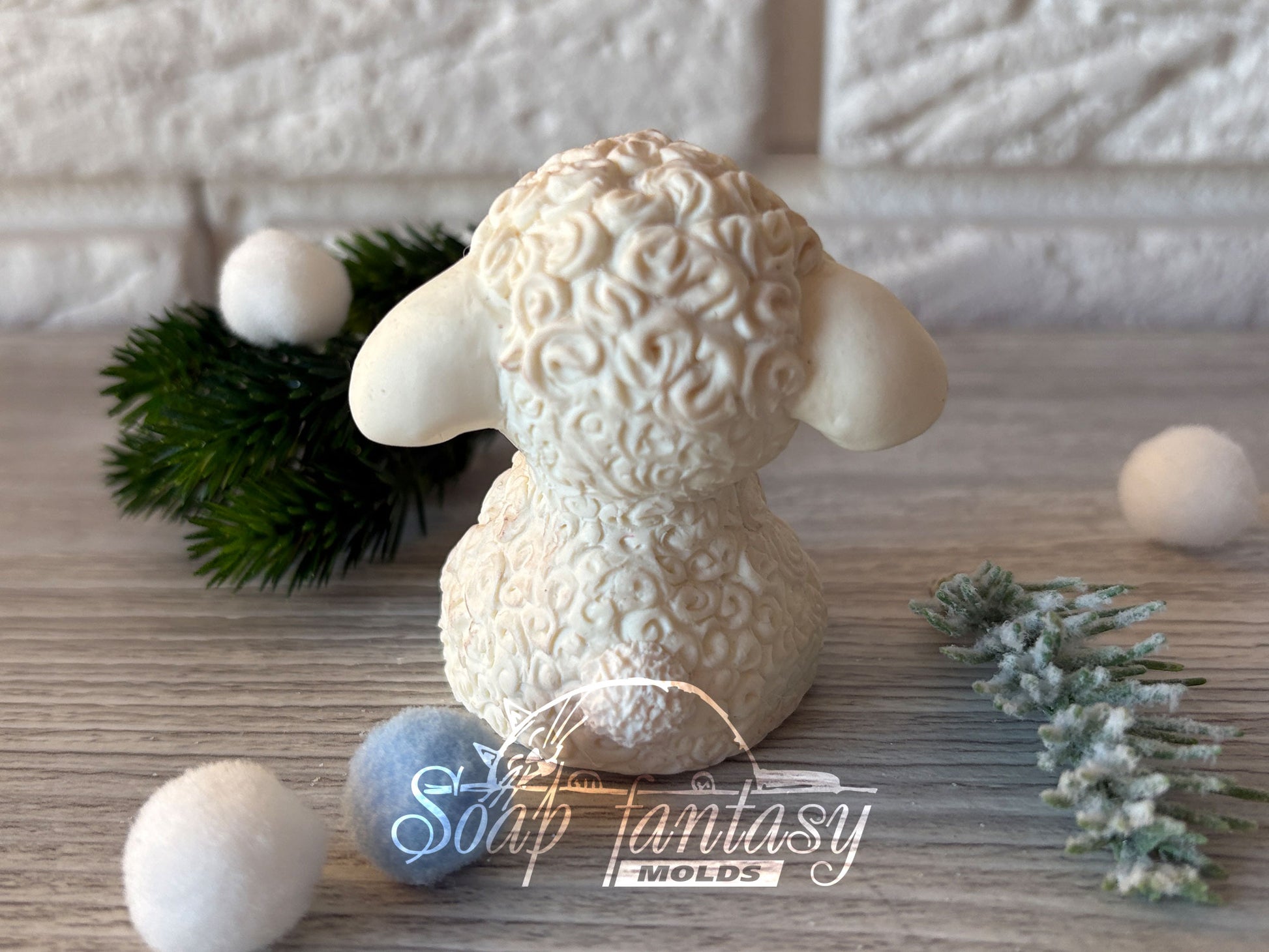 Cute Baby Sheep Lamb Custom Silicone Mold. Realistic 3D animal  Soap Molds for soap making, Candle Molds for candle making and Resin Molds for Resin Art.