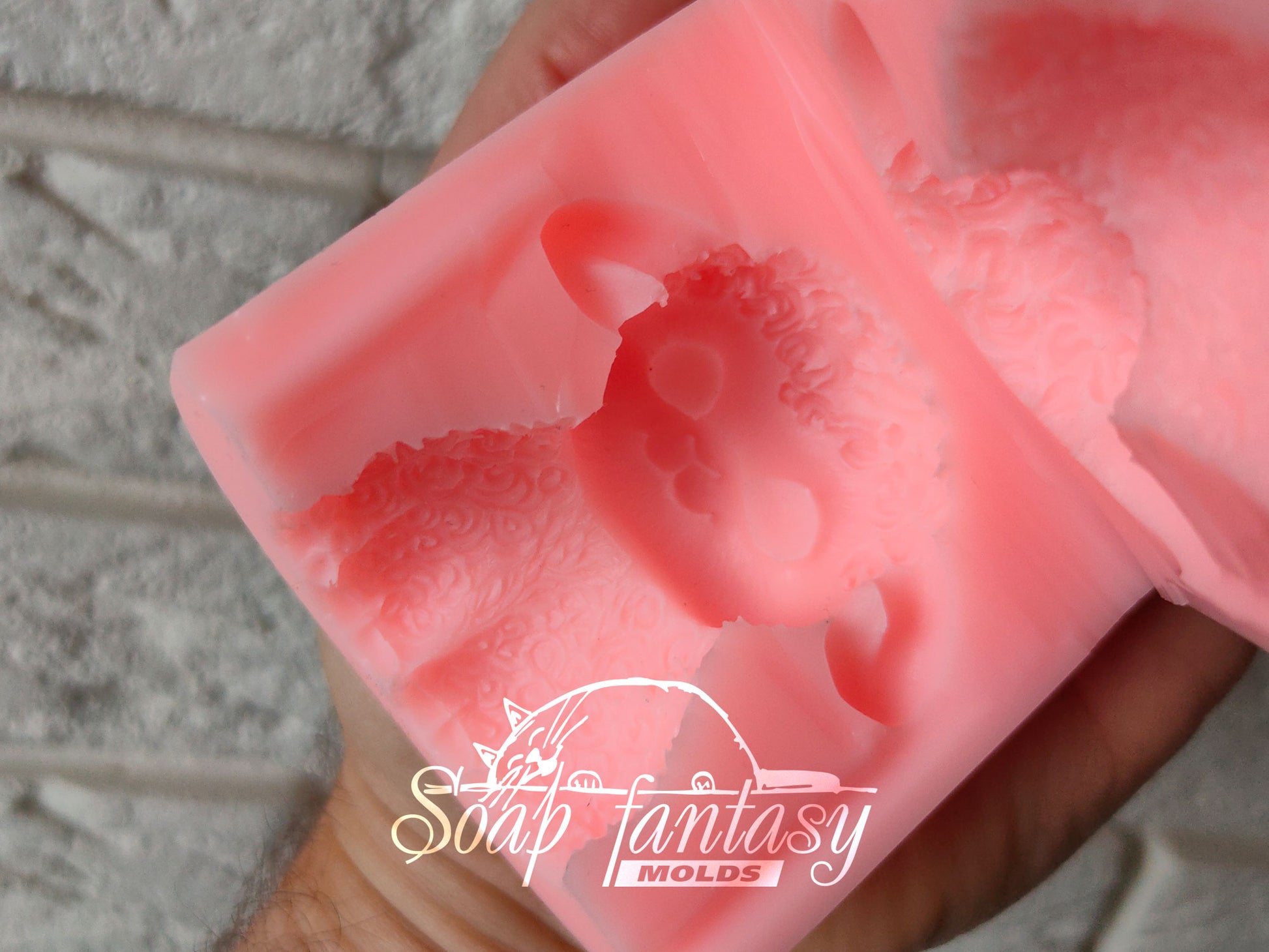 Cute Baby Sheep Lamb Custom Silicone Mold. Realistic 3D animal Soap Molds for soap making, Candle Molds for candle making and Resin Molds for Resin Art.