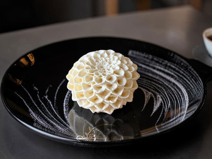 Dahlia Spherical silicone food grade mold for marshmallow flowers and chocolate