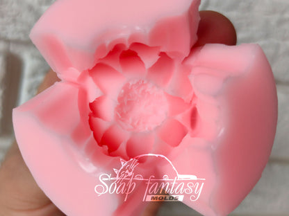 Little daisy flowers silicone mold for soap making