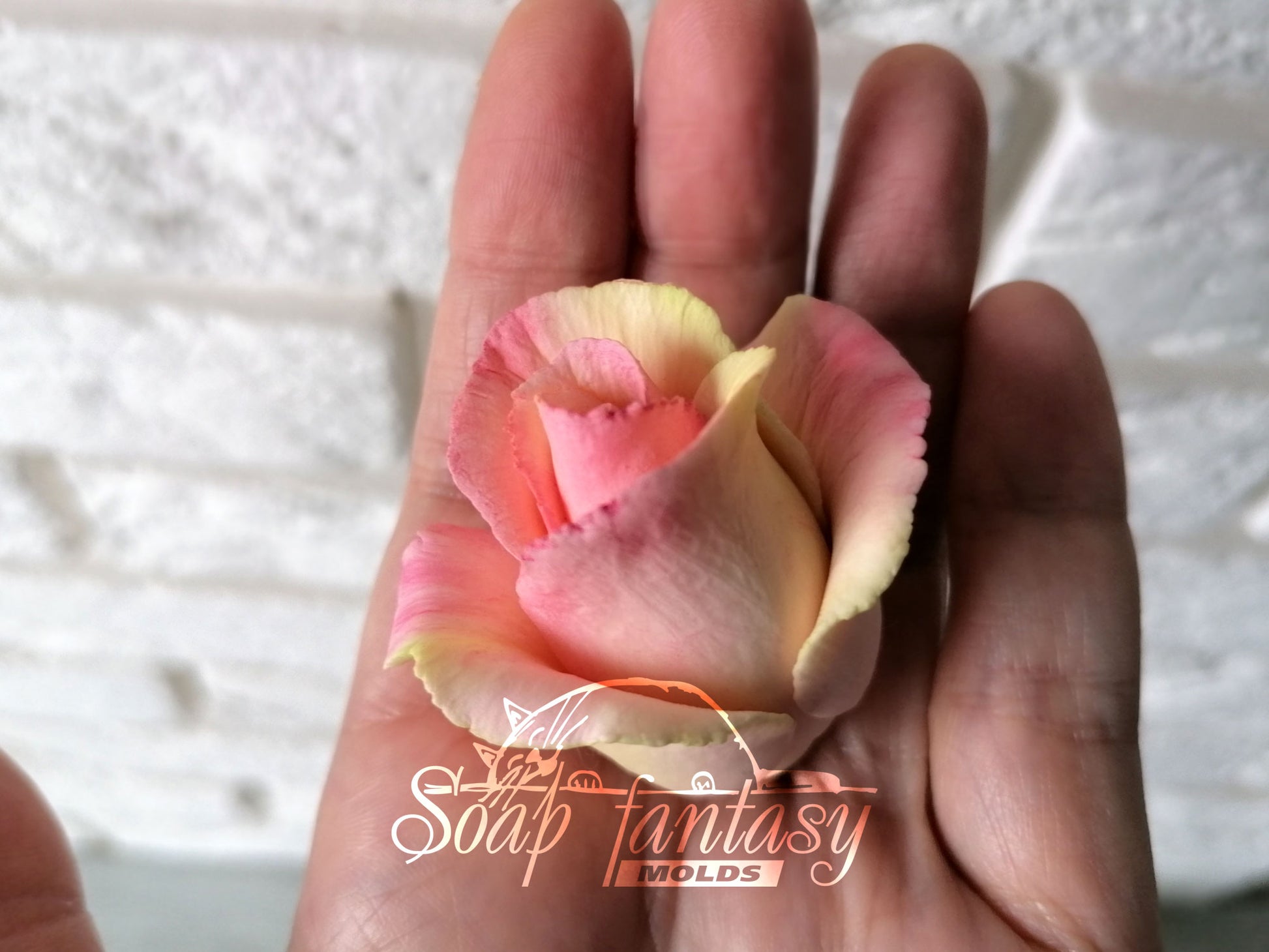 Rose Bud - Diana silicone mold (mould) for soap making and candle making