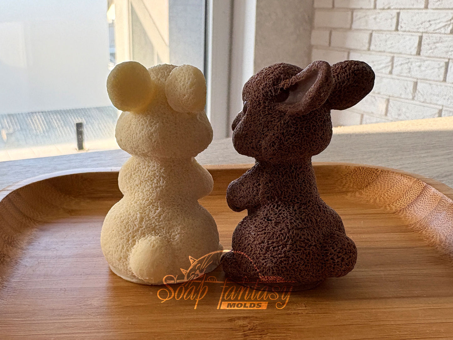 Chocolate Silicone Mold – Easter Bunny – Food Grade Silicone Mold for food art