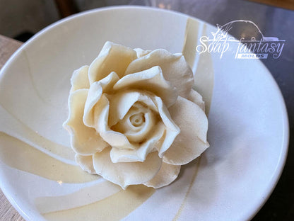 Food grade Large Rose Mold «Estelle» for Marshmallow Flowers & Food Art
