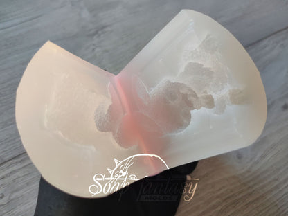 Bunny Silicone Mold – 3D Rabbit Mold for Chocolate, Fondant, Marshmallow – Easter Funny Bunny – Food Grade Mold