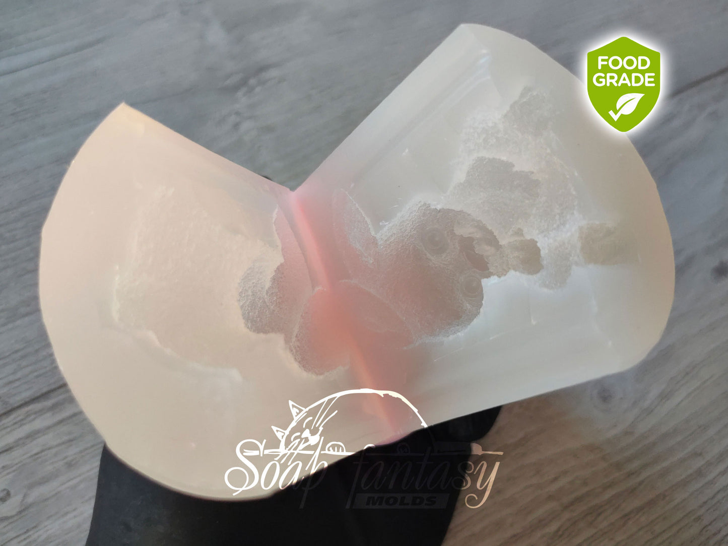 Bunny Silicone Mold – 3D Rabbit Mold for Chocolate, Fondant, Marshmallow – Easter Funny Bunny – Food Grade Mold