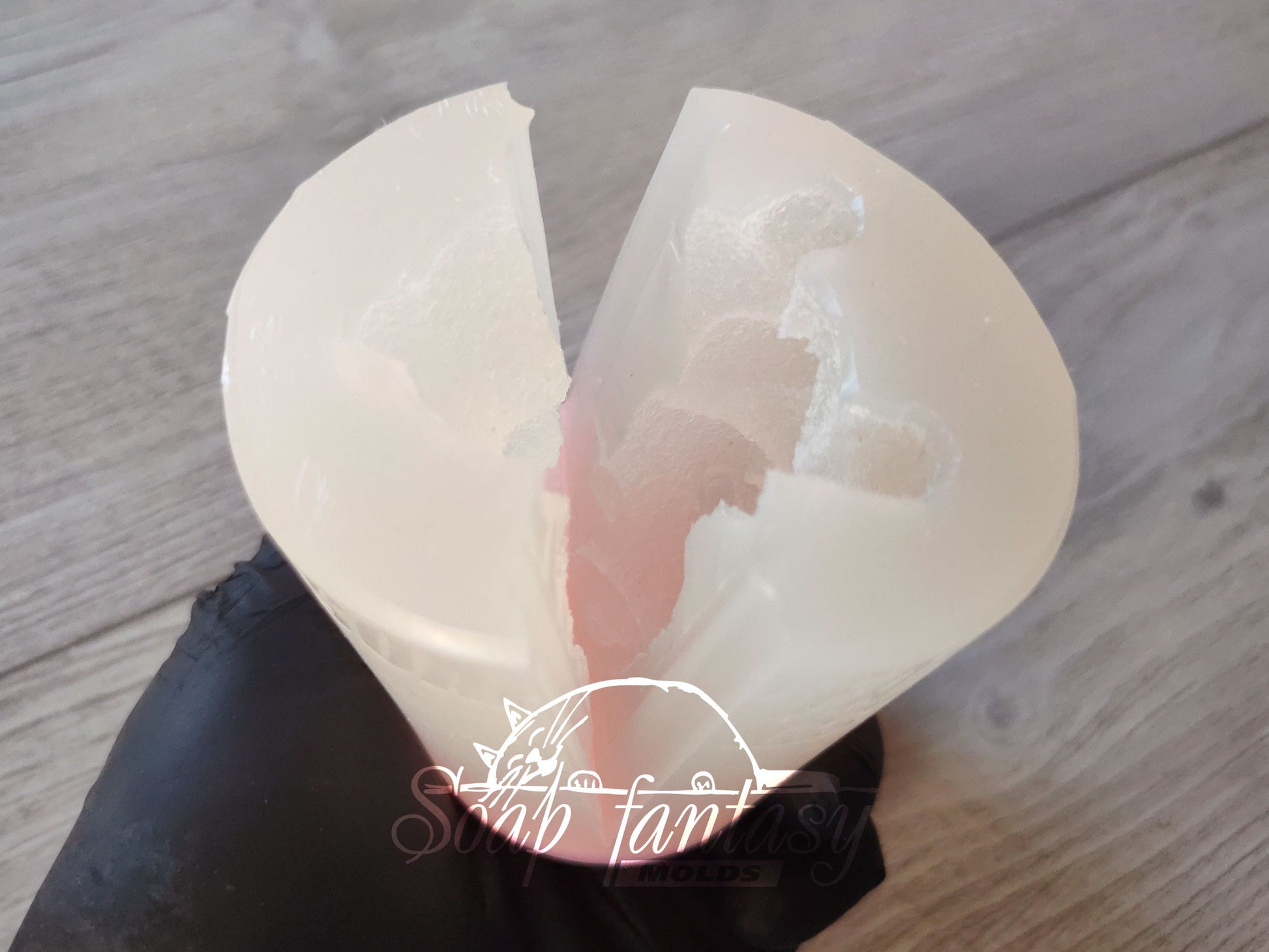 Bunny Silicone Mold – 3D Rabbit Mold for Chocolate, Fondant, Marshmallow – Easter Funny Bunny – Food Grade Mold