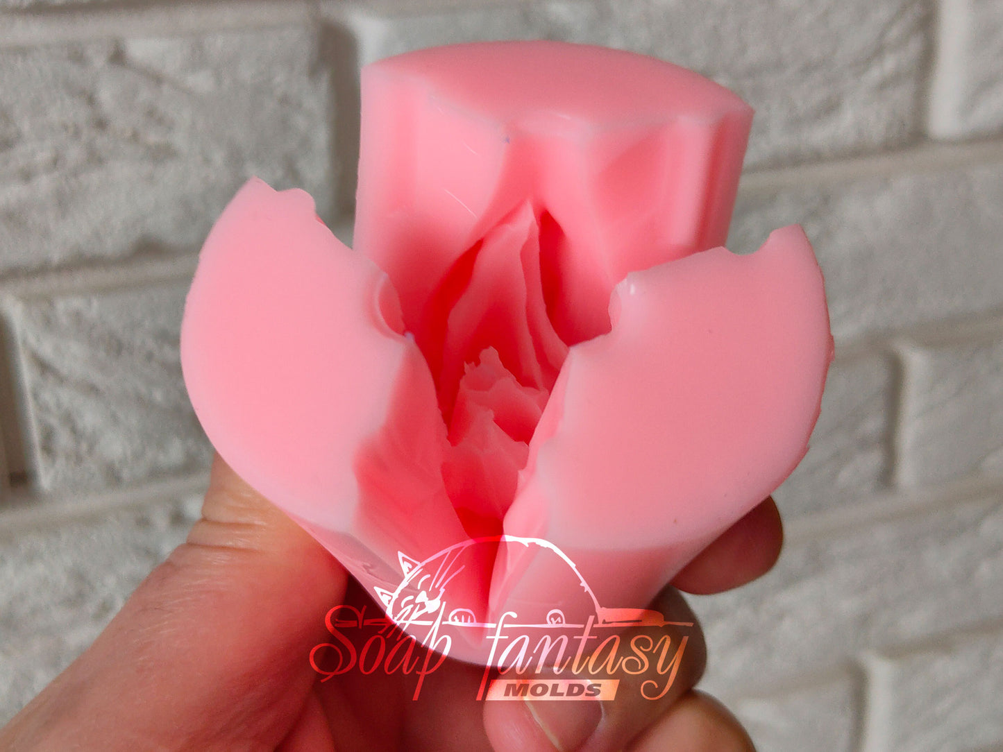 Gladiolus flower (Part 3 of the set) silicone mold for soap making