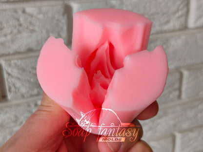 Gladiolus flower (Part 3 of the set) silicone mold for soap making