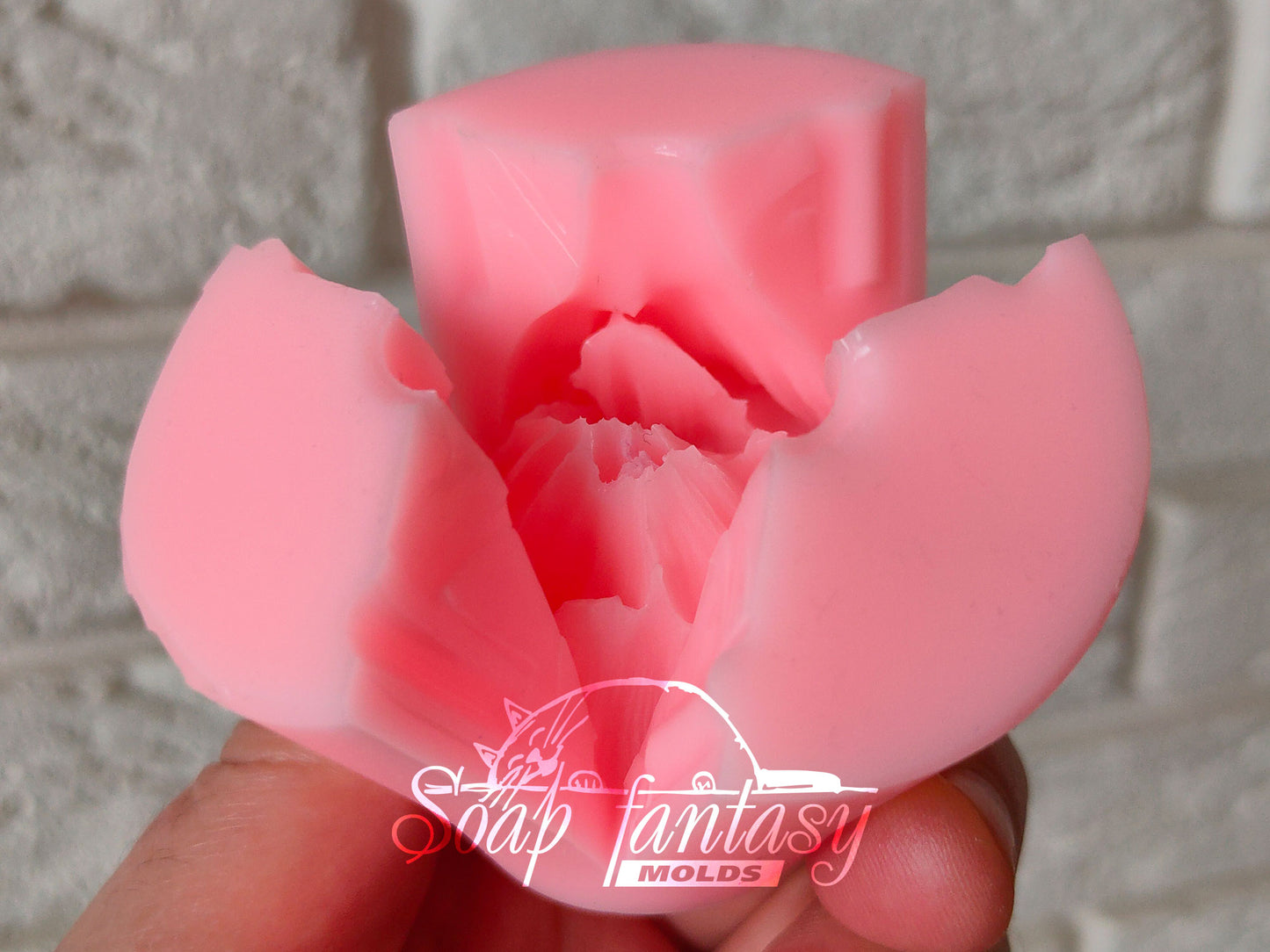 Gladiolus flower (Part 4 of the set) silicone mold for soap making