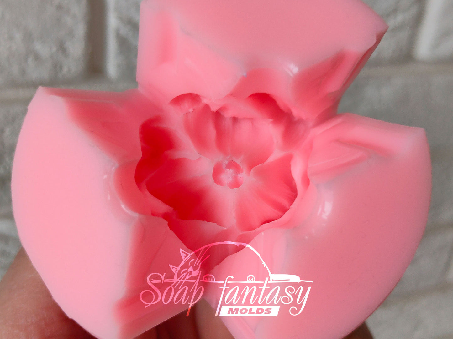 Gladiolus flower (Part 4 of the set) silicone mold for soap making