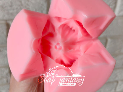 Gladiolus flower (Part 5 of the set) silicone mold for soap making