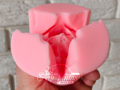 Gladiolus flower (Part 5 of the set) silicone mold for soap making