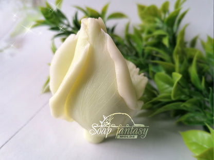 Rose bud "Grace" silicone mold for soap making