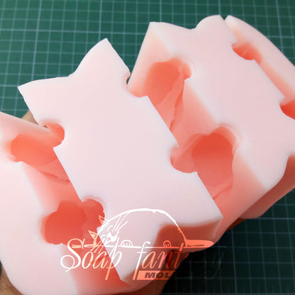 Tulip "Kelly" silicone mold for soap making