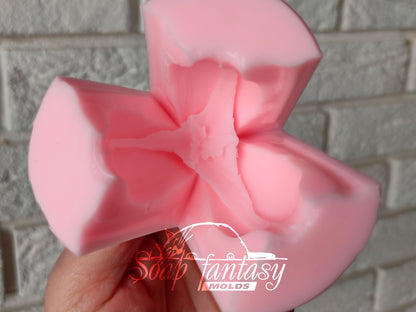 Tulip "Kelly" silicone mold for soap making