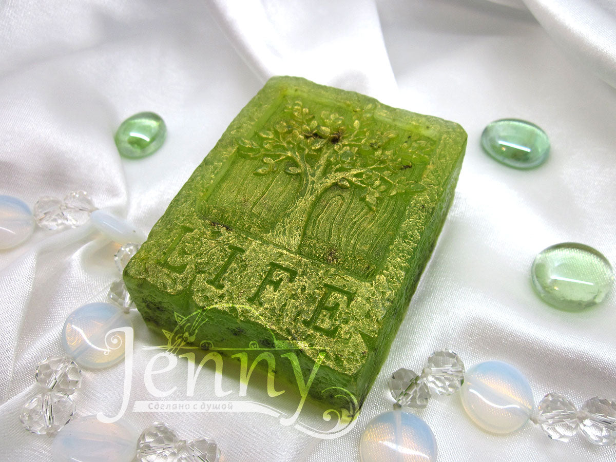 The tree of Life silicone mold for soap making