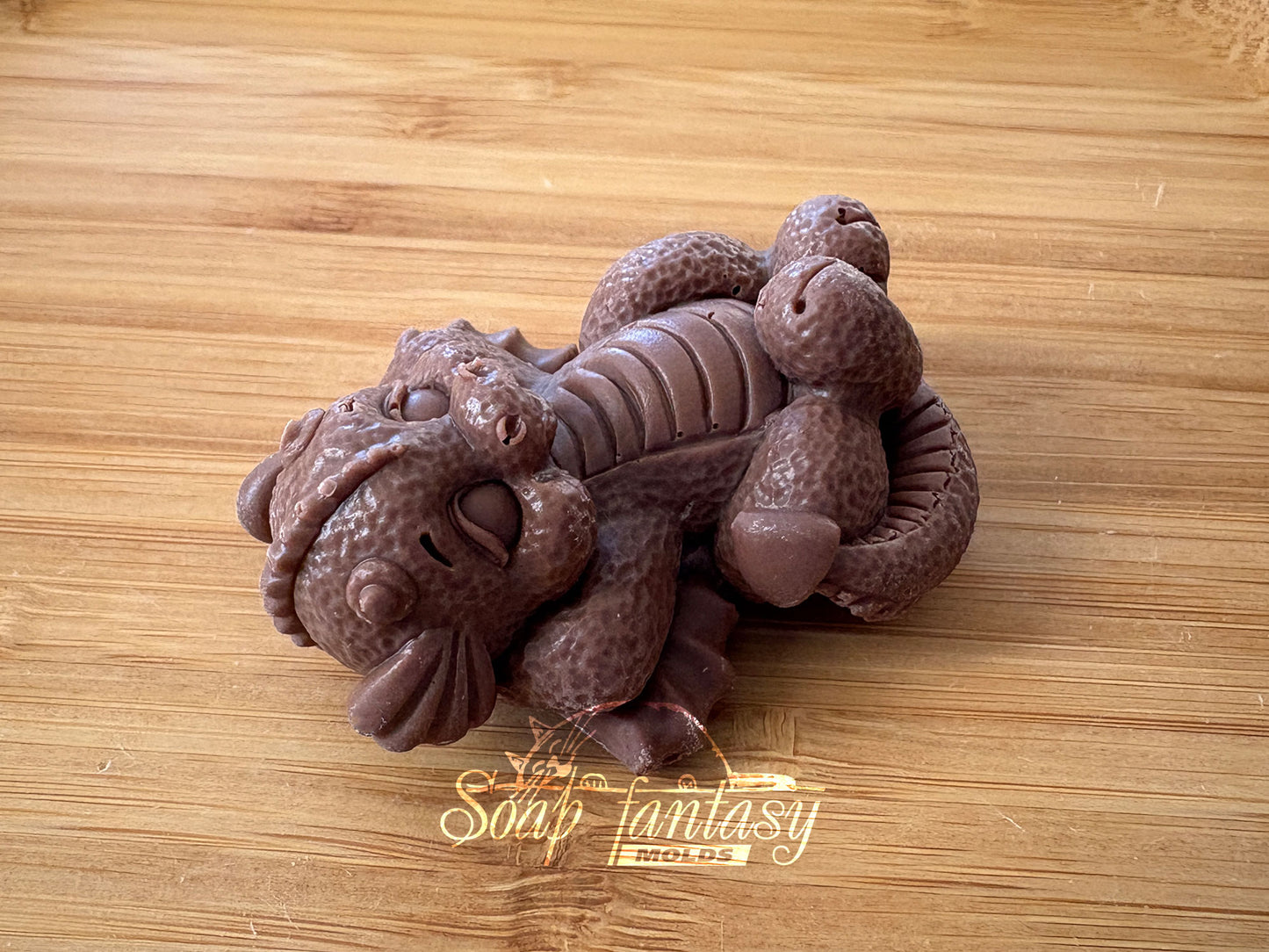 Dragon Silicone Mold – 3D Dragon Mold for Chocolate, Fondant, Marshmallow –&nbsp;Little Azur Dragon is Resting - Small Dessert Mold