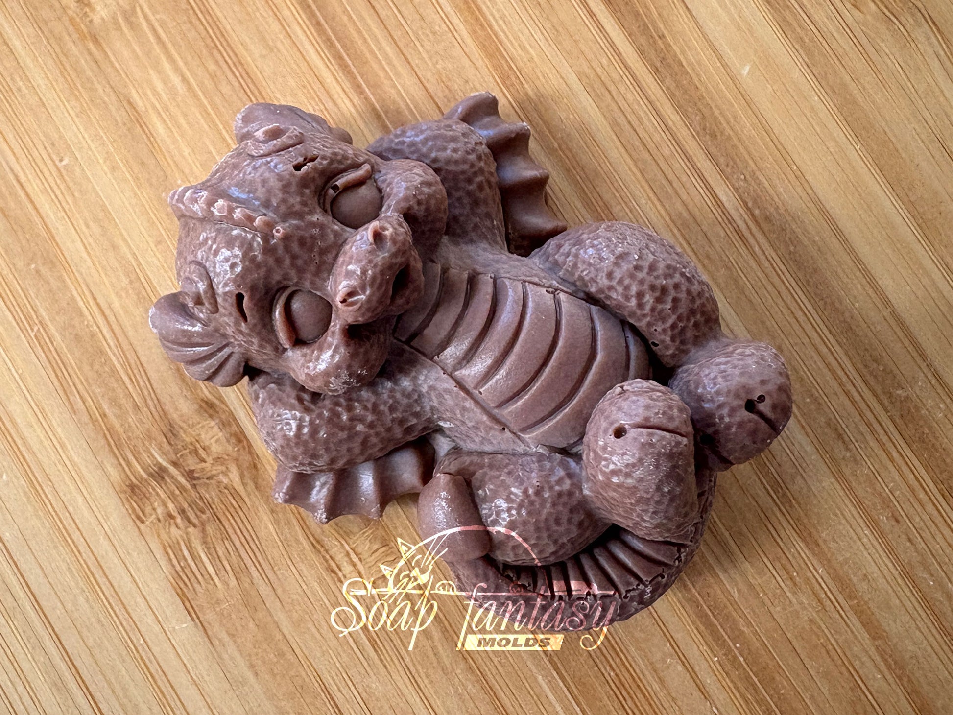 Dragon Silicone Mold – 3D Dragon Mold for Chocolate, Fondant, Marshmallow –&nbsp;Little Azur Dragon is Resting - Small Dessert Mold