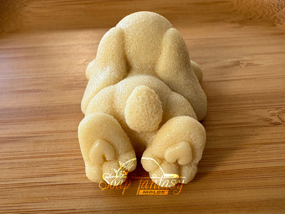 Bunny Silicone Mold – 3D Rabbit Mold for Chocolate, Fondant, Marshmallow – Easter Bunny On The Tummy – Food Grade Mold