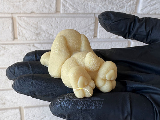 Bunny Silicone Mold – 3D Rabbit Mold for Chocolate, Fondant, Marshmallow – Easter Bunny On The Tummy – Food Grade Mold