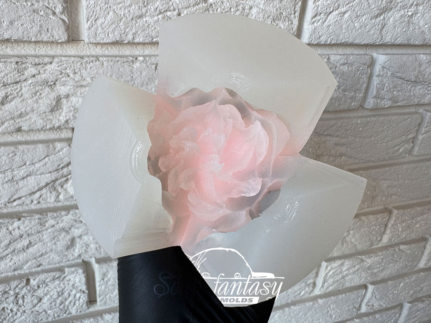 Food Grade Mold Big Peony "Luxurious" - Silicone Mold for Marshmallow, Chocolate, Fondant etc. (Copy) (Copy)