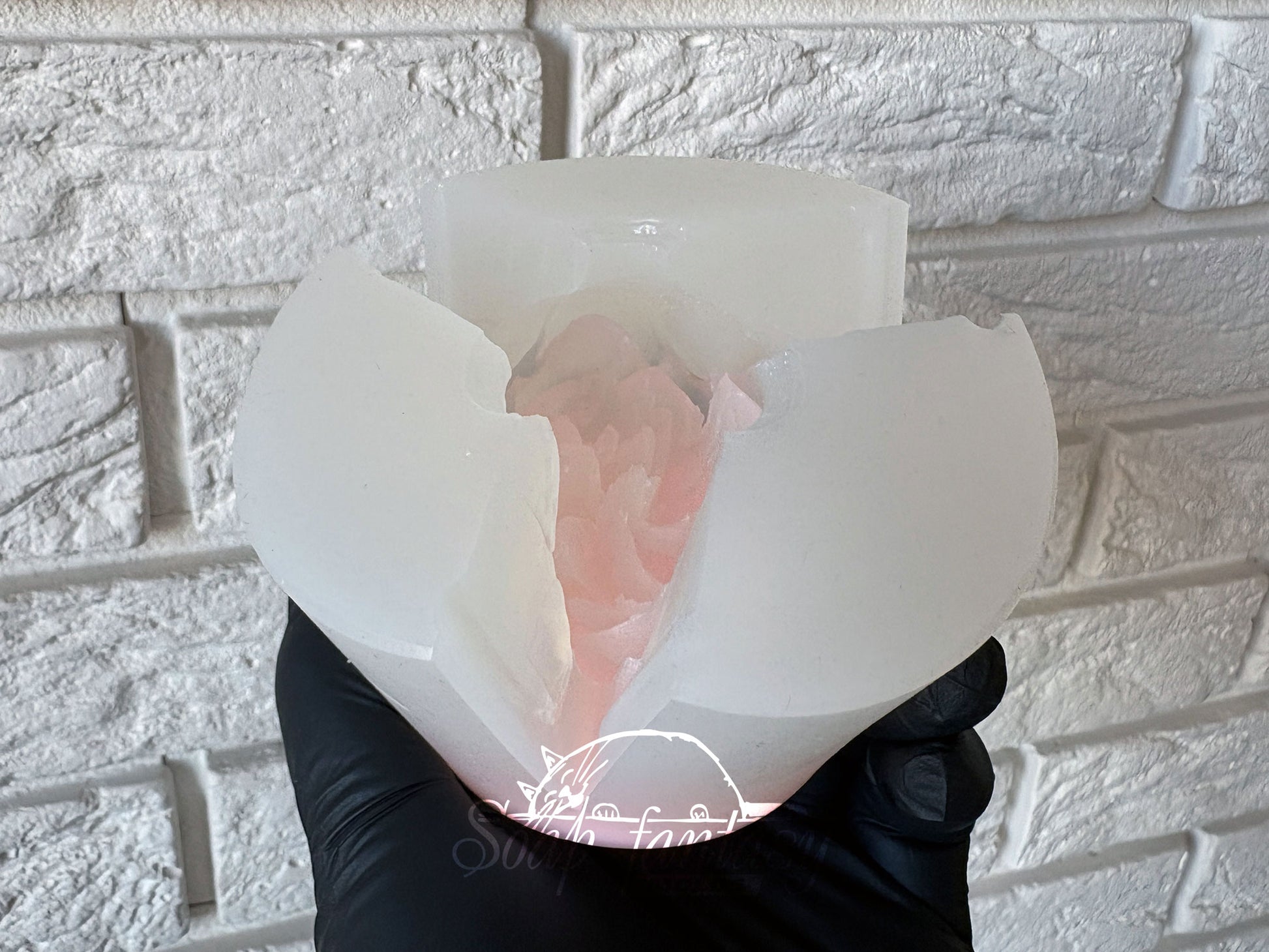 Food Grade Mold Big Peony "Luxurious" - Silicone Mold for Marshmallow, Chocolate, Fondant etc. (Copy) (Copy)