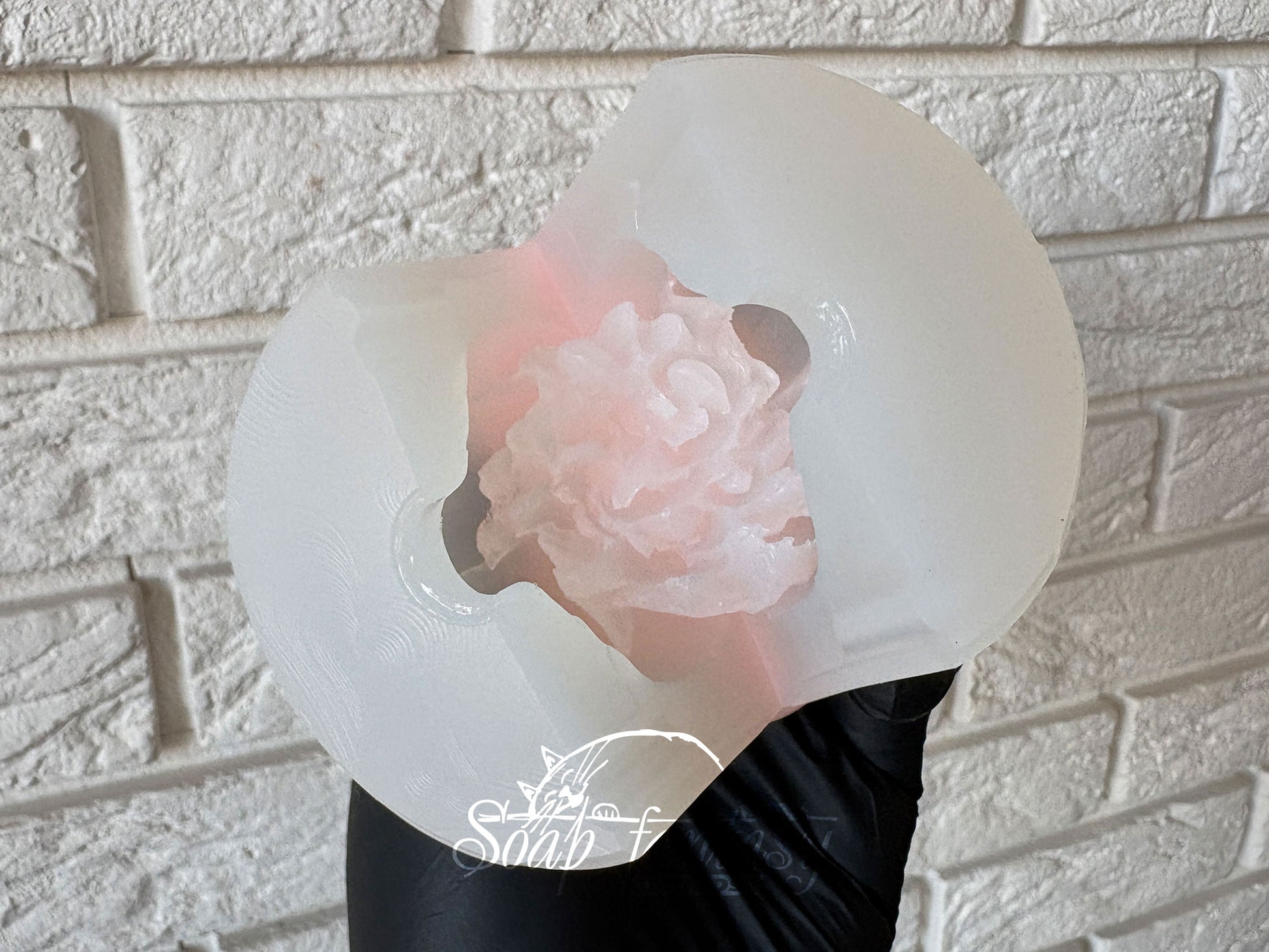 Food Grade Mold Small Peony "Luxurious" - Silicone Mold for Marshmallow, Chocolate, Fondant