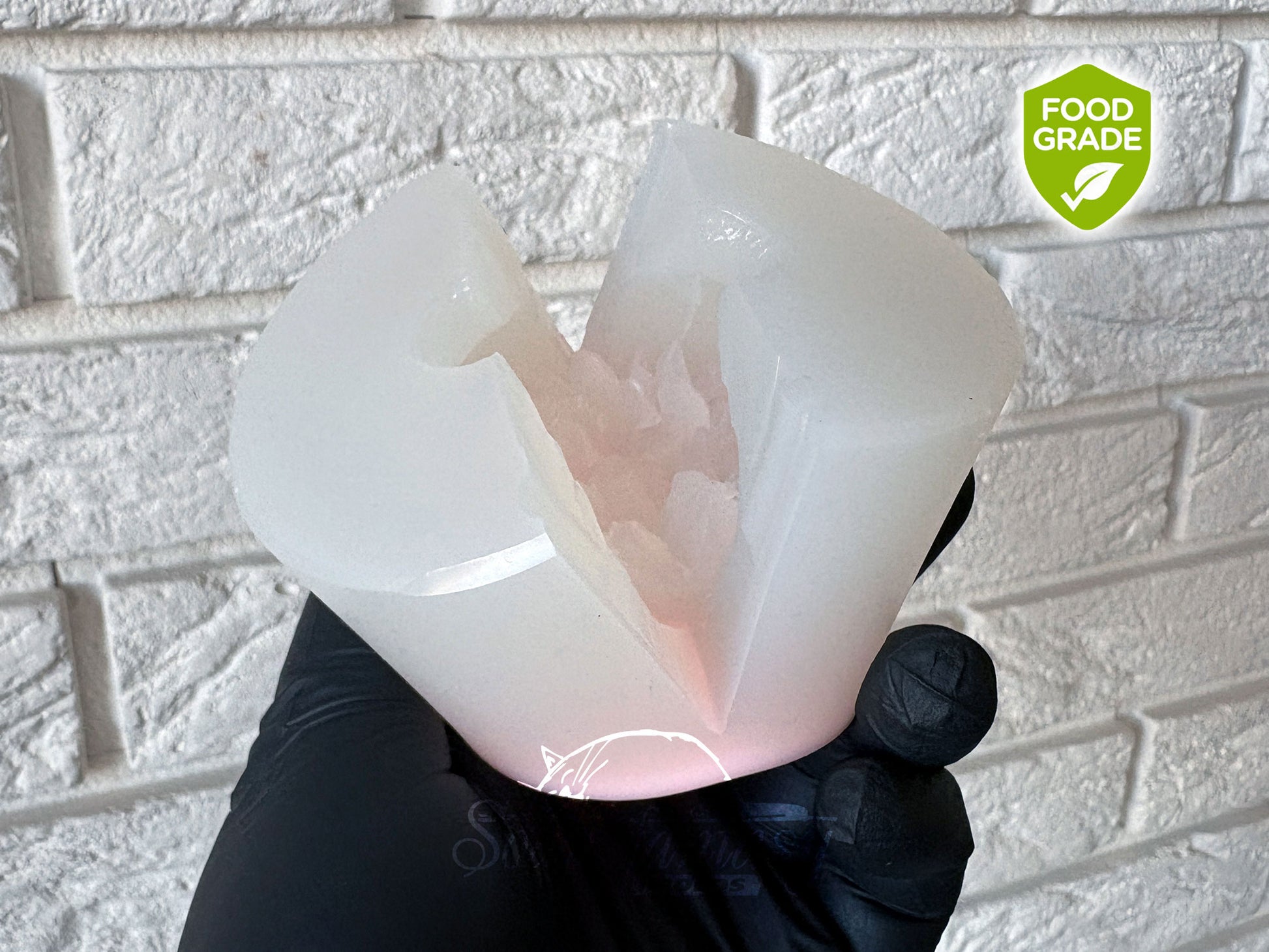 Food Grade Mold Small Peony "Luxurious" - Silicone Mold for Marshmallow, Chocolate, Fondant